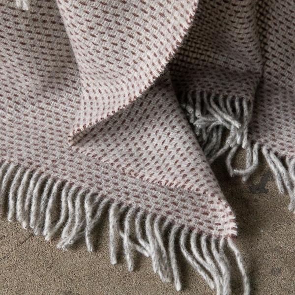 Linenme Choco Wool Throw Bruno