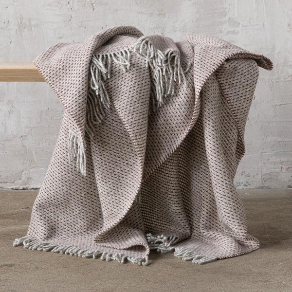 linenme Choco Wool Throw Bruno