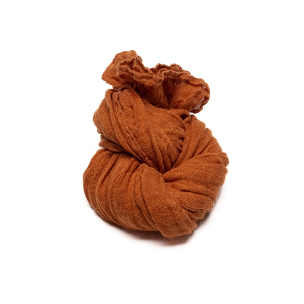 Linenme Cinamon Linen Summer Scarf Garza