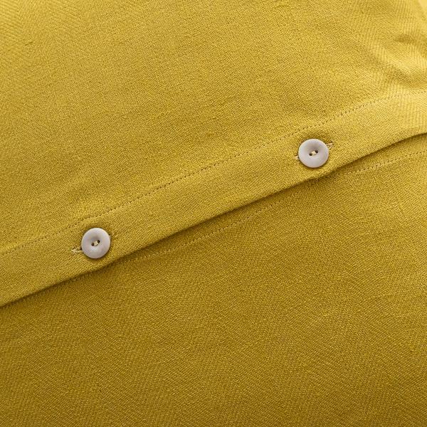 Linenme Citrine Linen Cushion Cover Lara