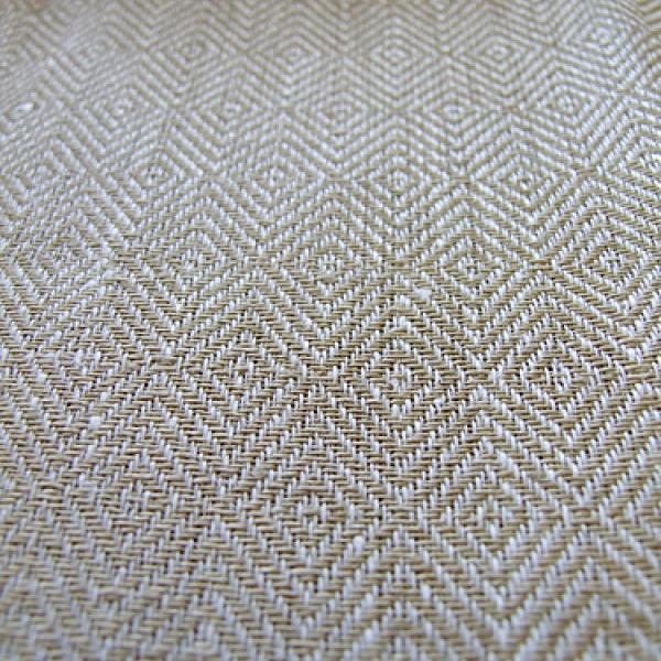 linenme Fabric Sample Linen Rhomb