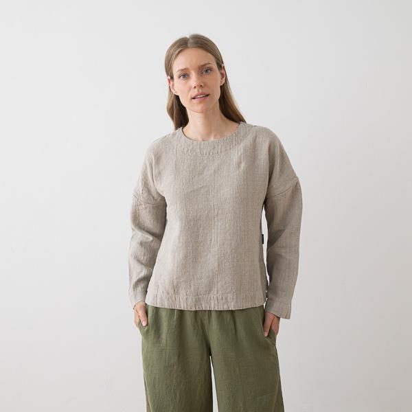 Linenme Heavy Linen Blouse Harper