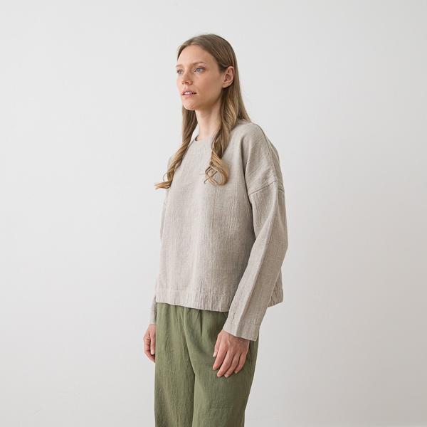 Linenme Heavy Linen Blouse Harper
