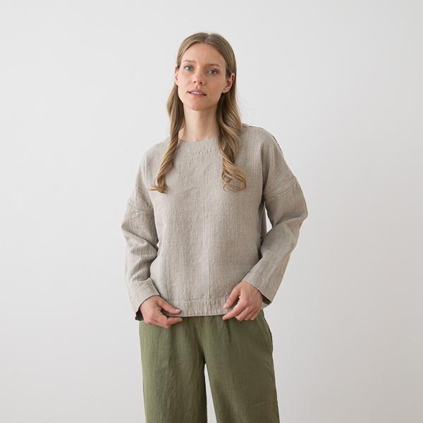 Linenme Heavy Linen Blouse Harper