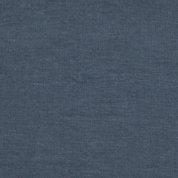 linenme Indigo Linen Fabric Sample Stone Washed