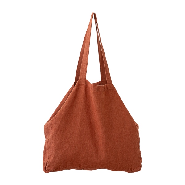 Linenme Linen Bag Brick Terra