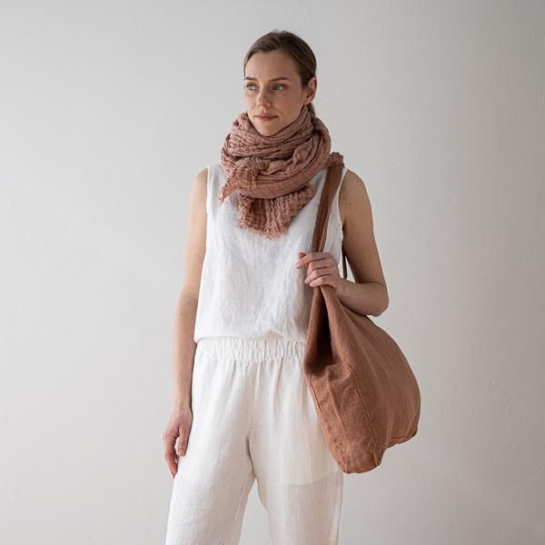 Linenme Linen Bag Mocha Terra