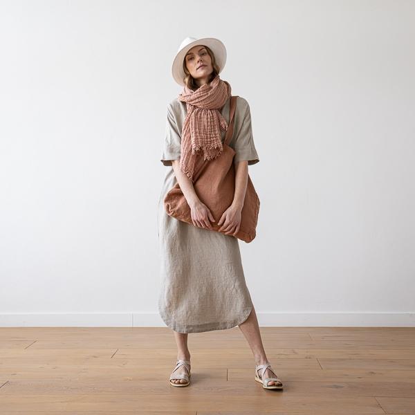 Linenme Linen Bag Mocha Terra