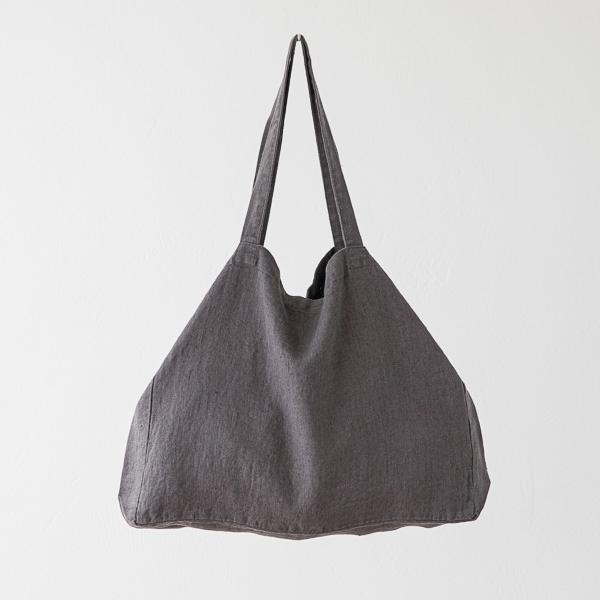 linenme Linen Bag Terra Steel Grey