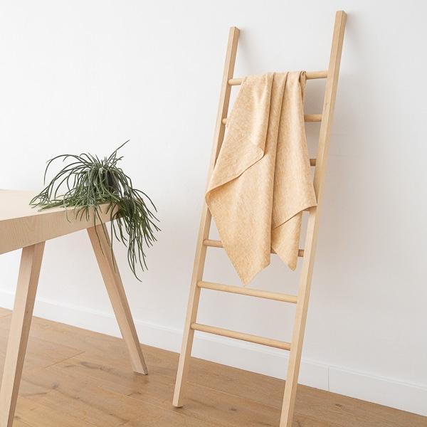 Linenme Linen Bath Towel Gold Francesca