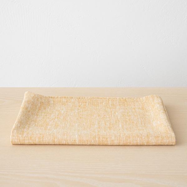 linenme Linen Bath Towel Gold Francesca