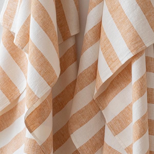 Linenme Linen Bath Towel Gold Philippe