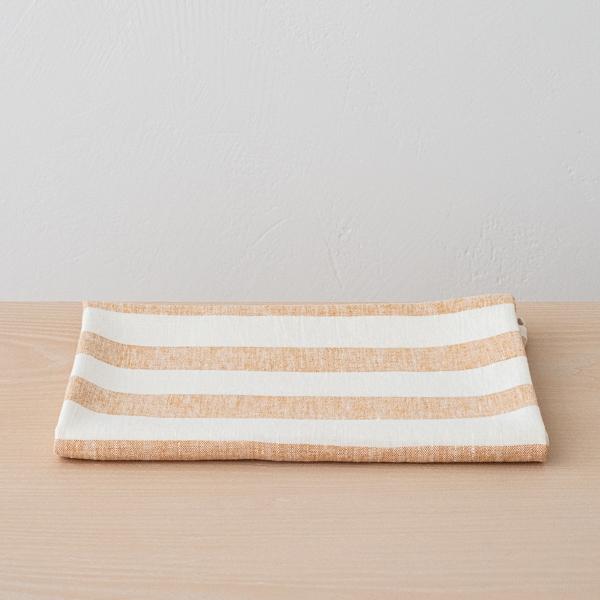 linenme Linen Bath Towel Gold Philippe