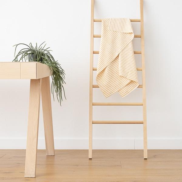 Linenme Linen Bath Towel New Gold Brittany