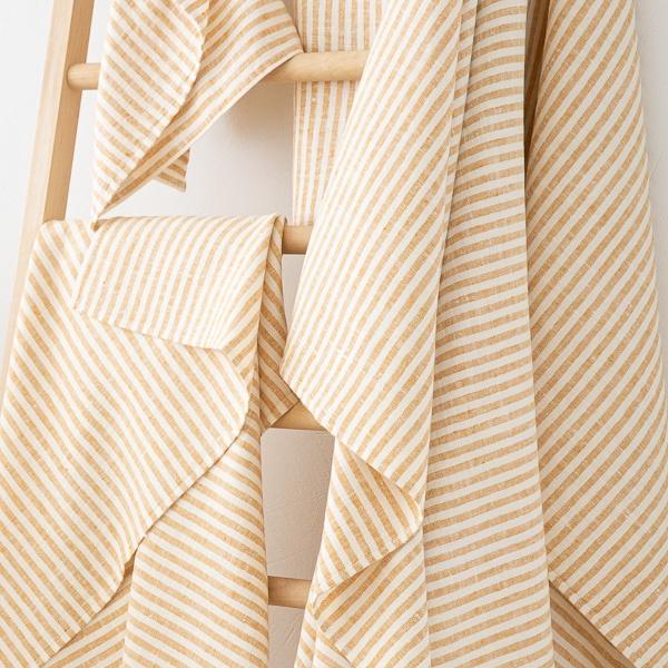 Linenme Linen Bath Towel New Gold Brittany