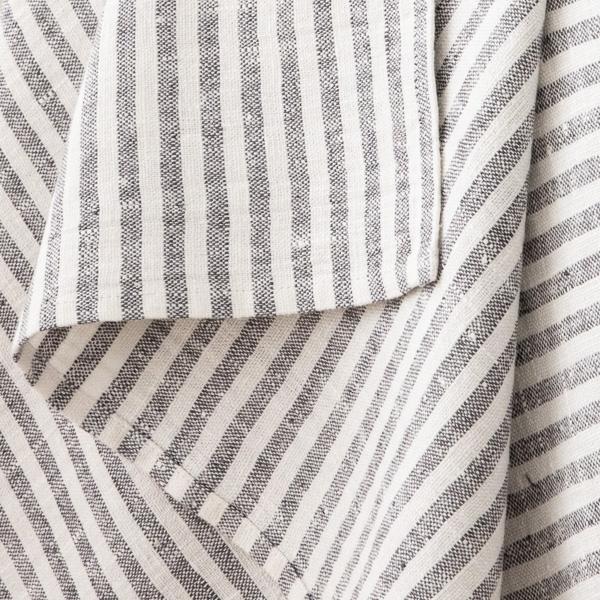 Linenme Linen Bath Towel New Graphite Brittany