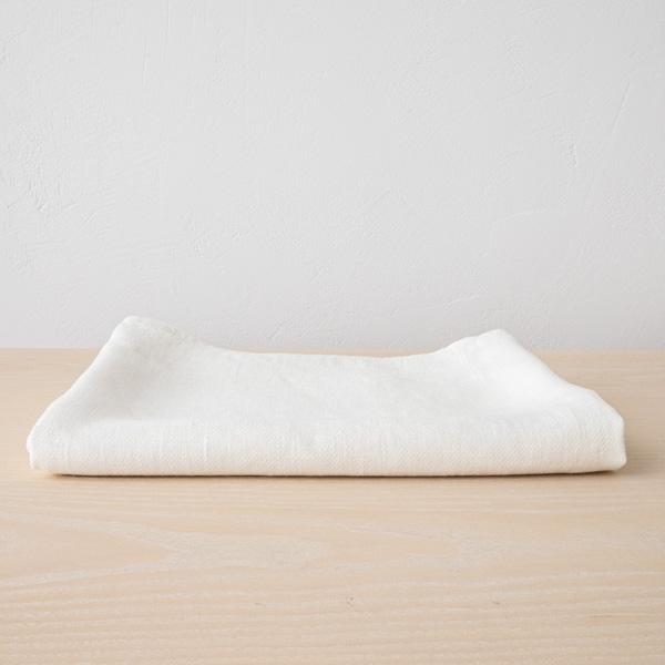 linenme Linen Bath Towel Off White Twill