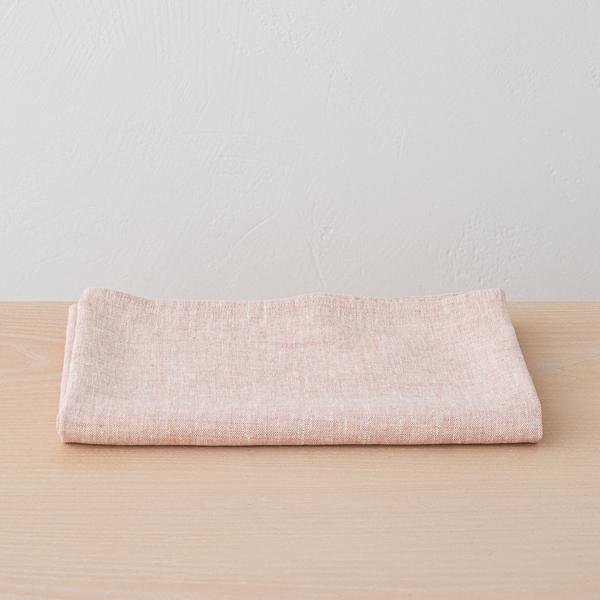 linenme Linen Bath Towel Rosa Francesca