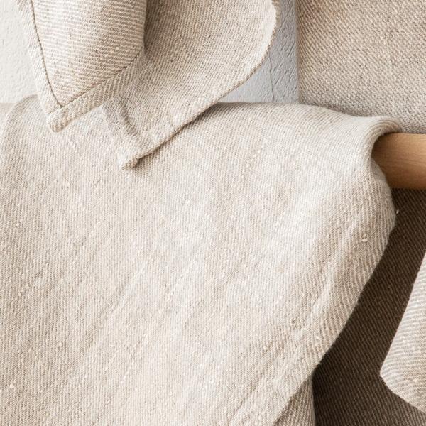 Linenme Linen Bath Towel Set Beige Twill