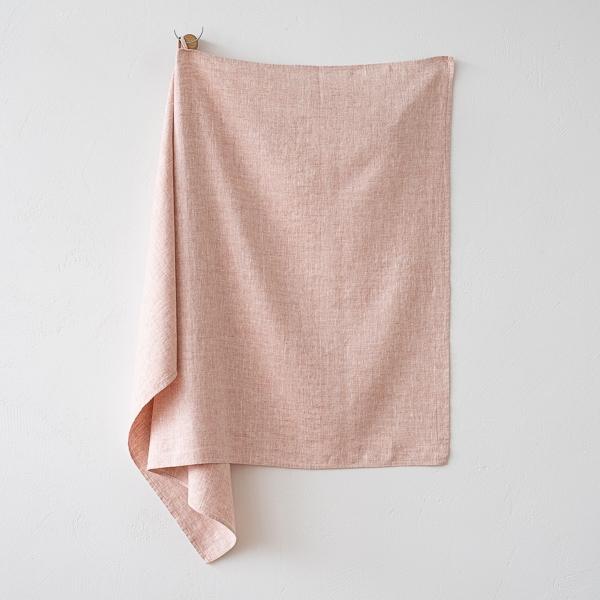 Linenme Linen Bath Towel Set Rosa Francesca