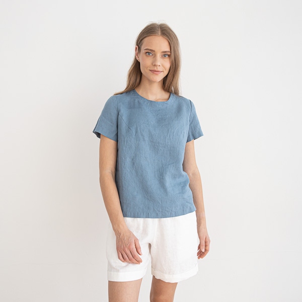 linenme Linen Blouse Isabella