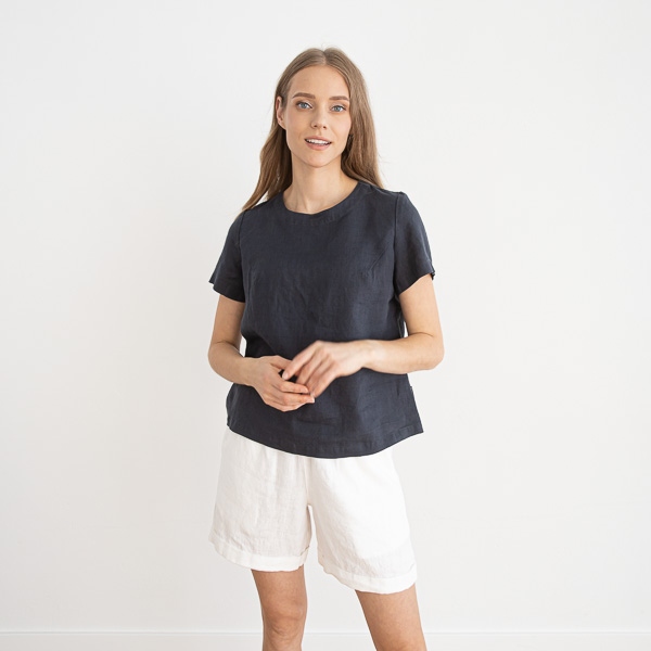 linenme Linen Blouse Isabella