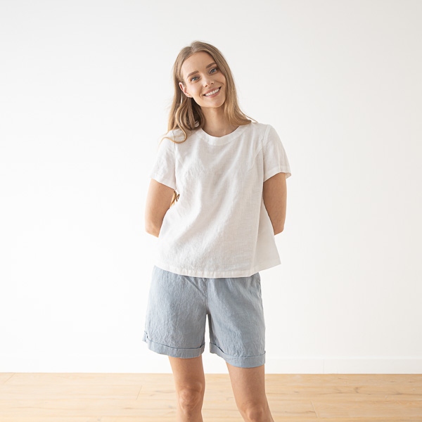 linenme Linen Blouse Isabella