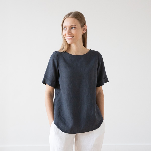 linenme Linen Blouse Luisa