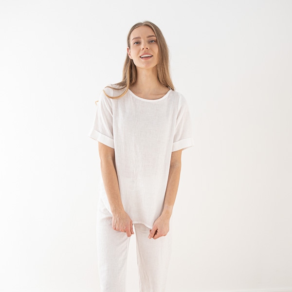 Linenme Linen Blouse Luisa