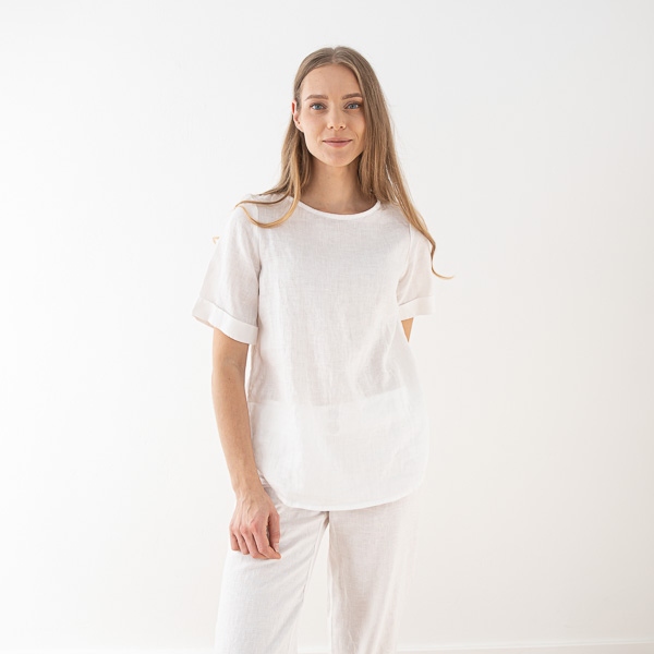 linenme Linen Blouse Luisa