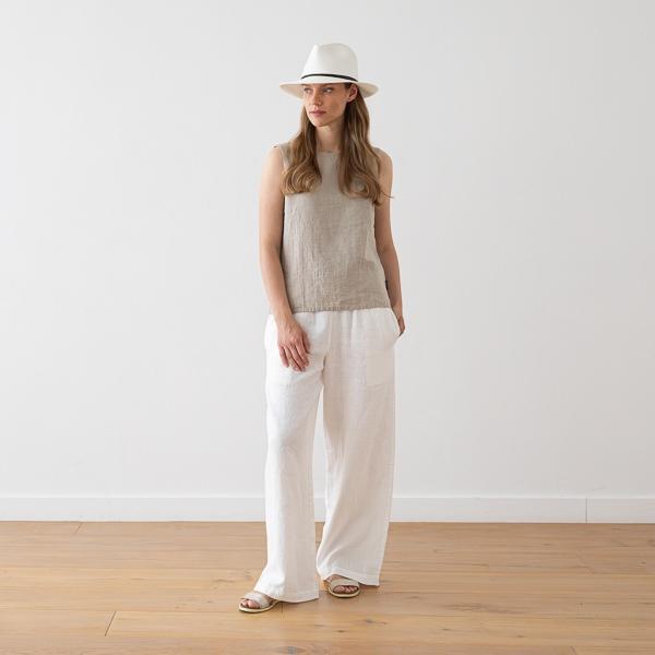 Linenme Linen Blouse Natural Alice