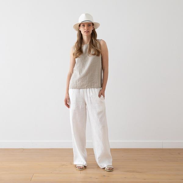 Linenme Linen Blouse Natural Alice