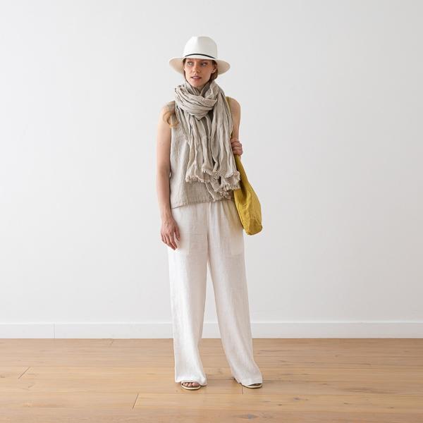 Linenme Linen Blouse Natural Alice