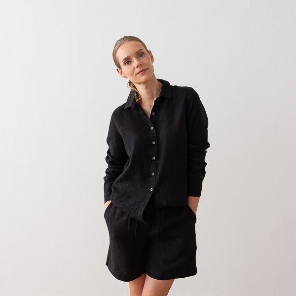 Linenme Linen Boyfriend Shirt
