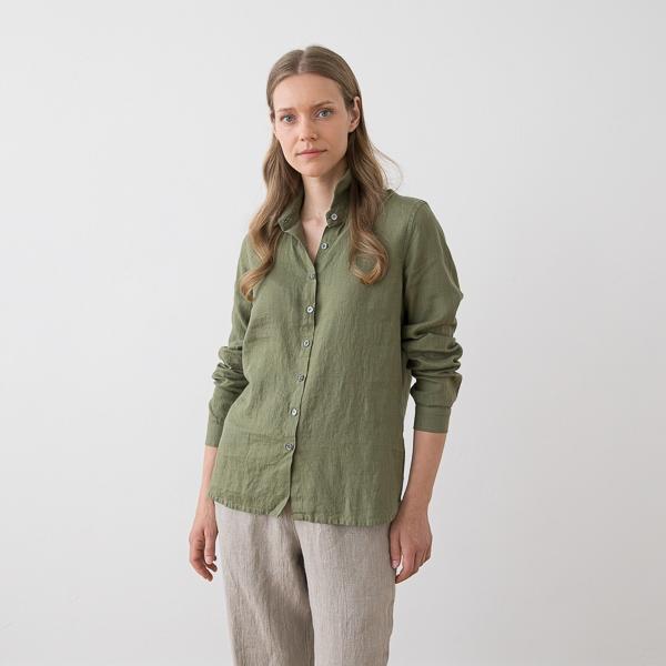 linenme Linen Boyfriend Shirt