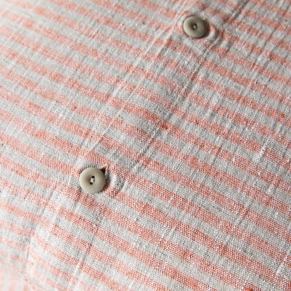 Linenme Linen Cushion Cover Brick Natural Brittany