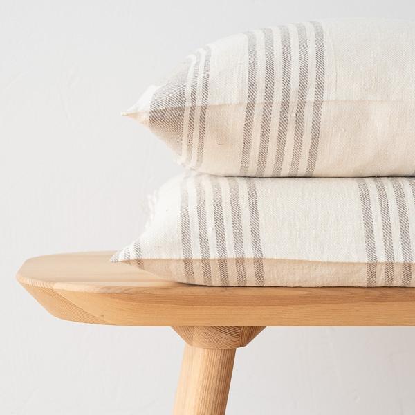 Linenme Linen Cushion Cover Cream Linum