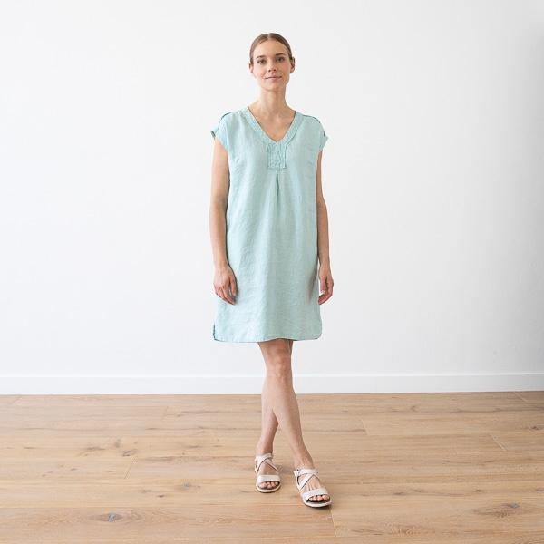 Linenme Linen Dress White Emily