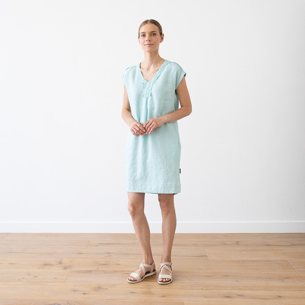 Linenme Linen Dress White Emily