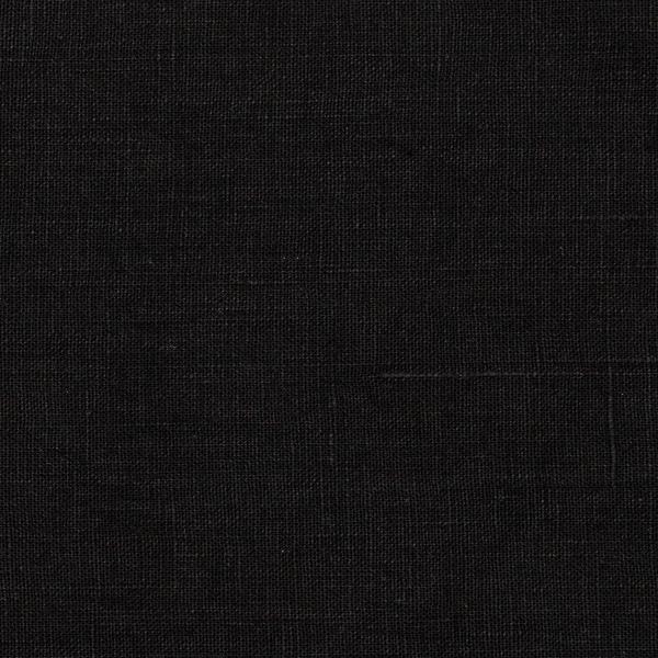 linenme Linen Fabric Black Terra