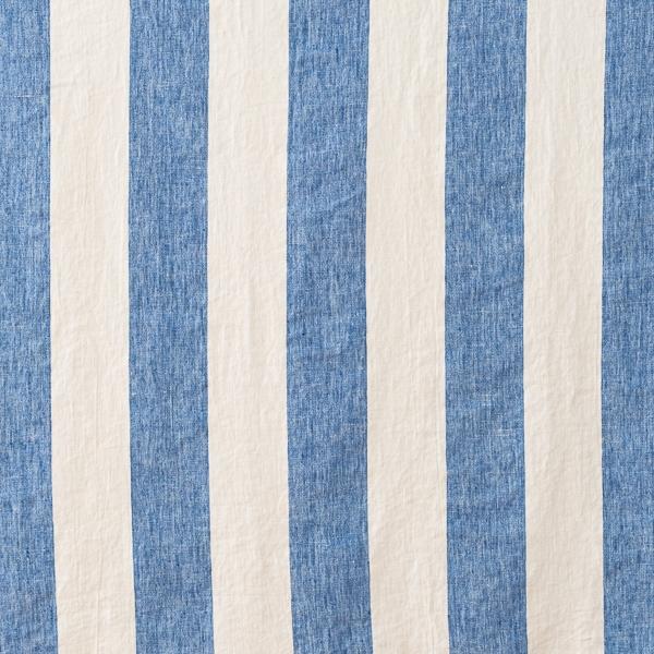 Linenme Linen Fabric Blue Napa