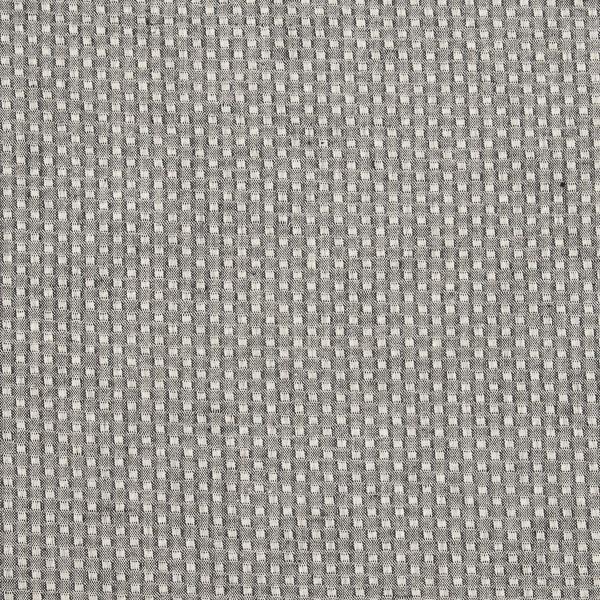 Linenme Linen Fabric Check Grey