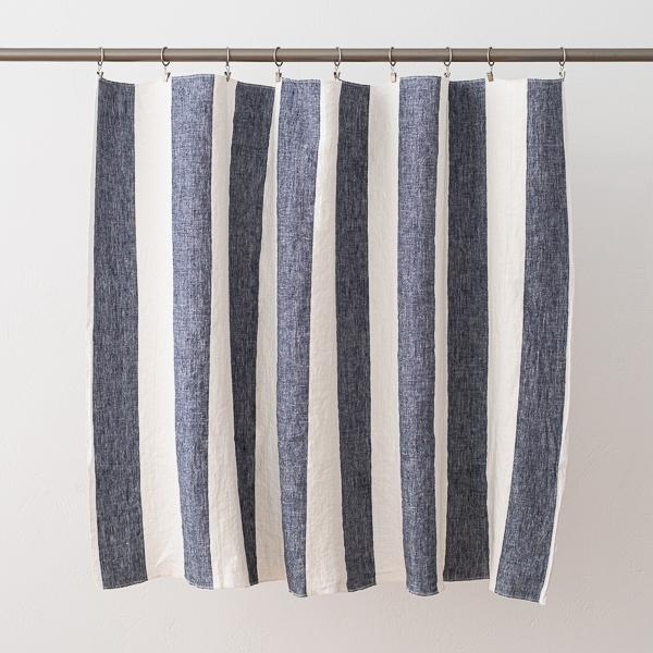 Linenme Linen Fabric Indigo Napa