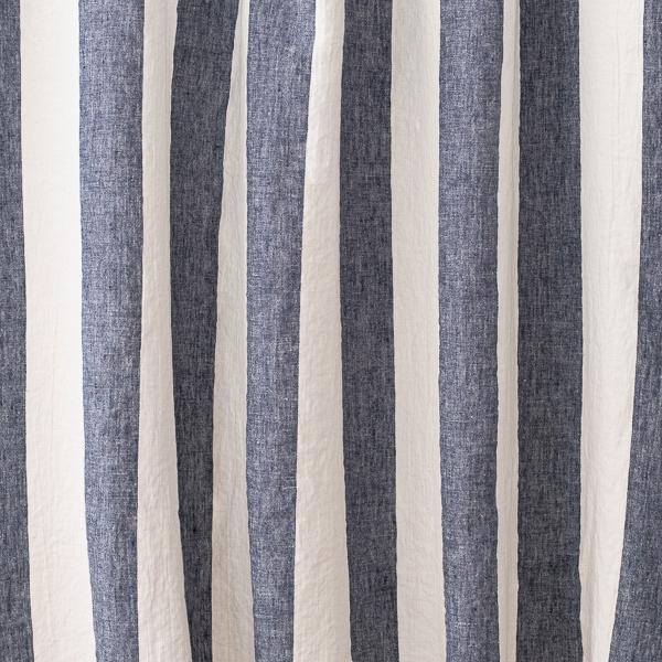 linenme Linen Fabric Indigo Napa