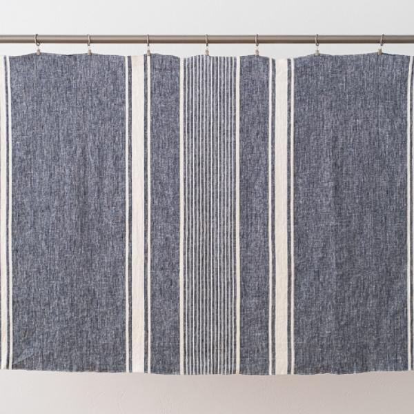 Linenme Linen Fabric Indigo Turino