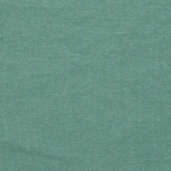 linenme Linen Fabric Moss Green Stone Washed