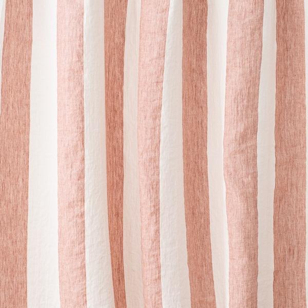 linenme Linen Fabric Rosa White Napa