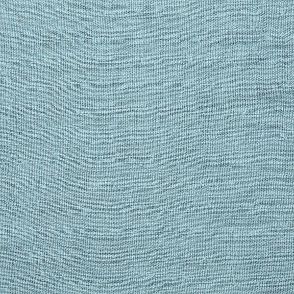 linenme Linen Fabric Rustic Stone Blue