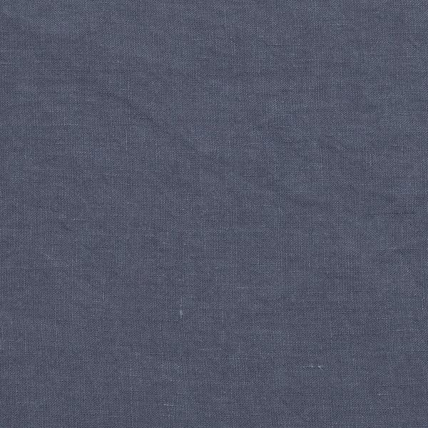 Linenme Linen Fabric Sample Blueberry Stone Washed