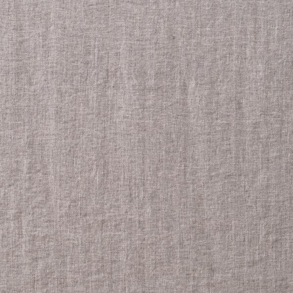 Linenme Linen Fabric Sample Graphite White Chevron